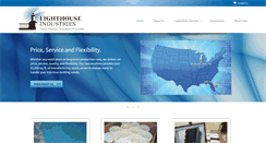 Desktop Screenshot of lighthouseindustries.com